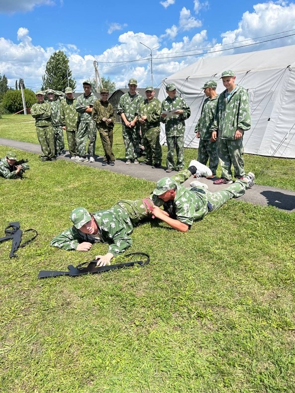 Медицинская школа «Сфера» при военно-патриотическом лагере
