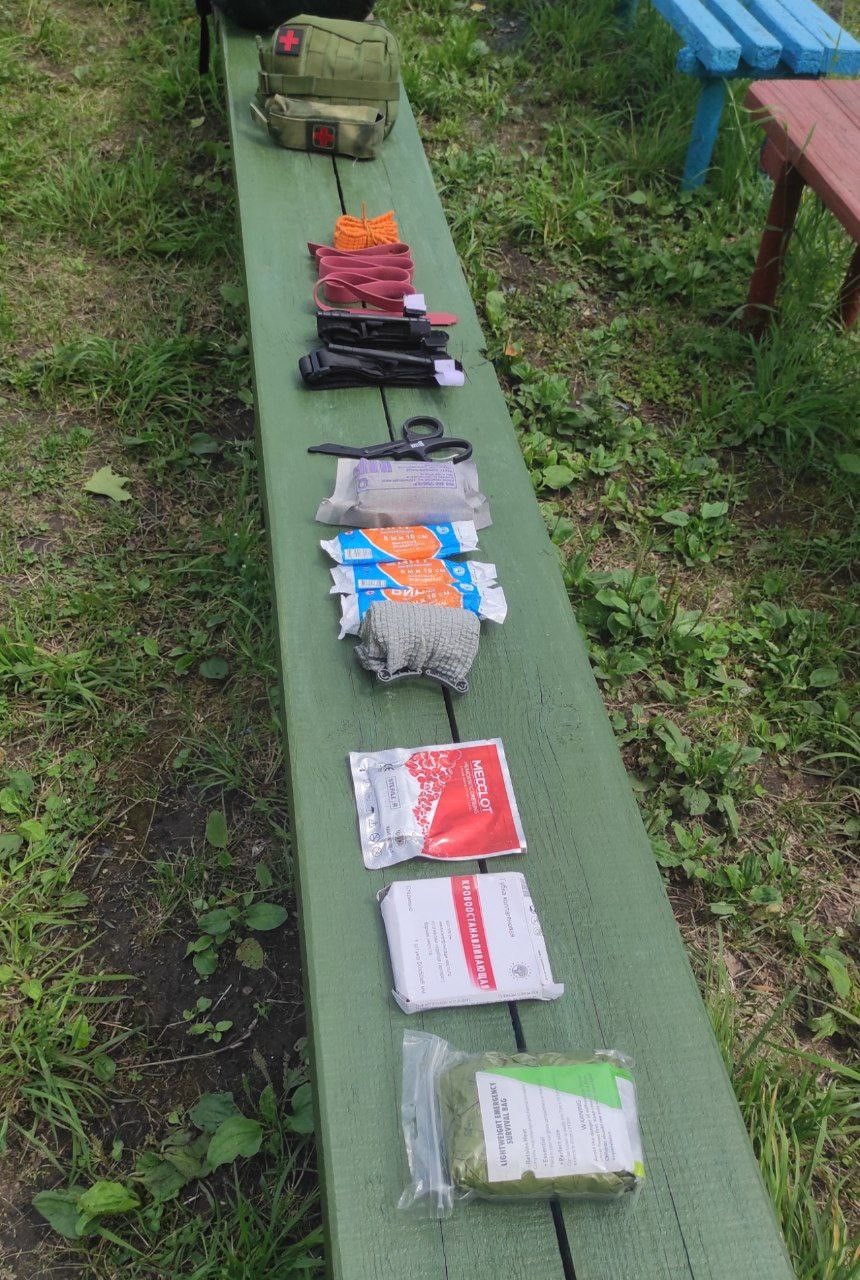 Медицинская школа «Сфера» при военно-патриотическом лагере