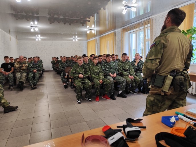 Медицинская школа «Сфера» при военно-патриотическом лагере