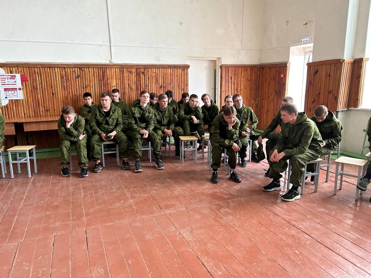 Медицинская школа «Сфера» при военно-патриотическом лагере
