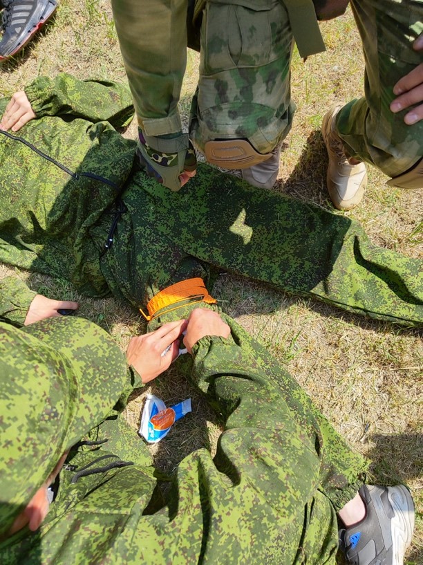 Медицинская школа «Сфера» при военно-патриотическом лагере