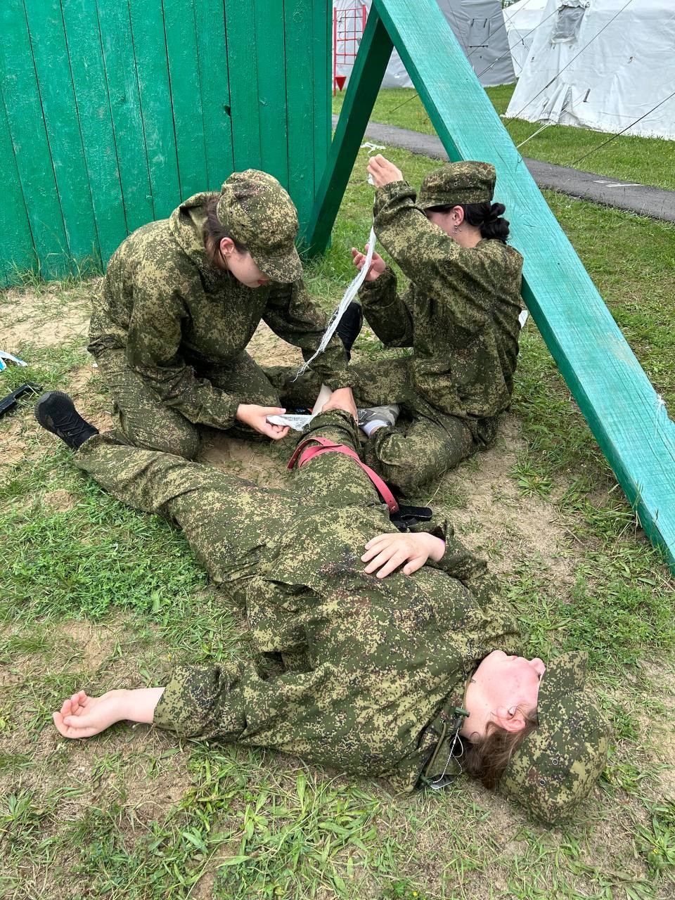 Медицинская школа «Сфера» при военно-патриотическом лагере
