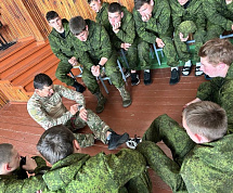 Медицинская школа «Сфера» при военно-патриотическом лагере