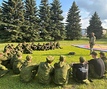 Медицинская школа «Сфера» при военно-патриотическом лагере