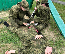 Медицинская школа «Сфера» при военно-патриотическом лагере